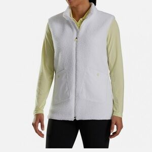 NWT FootJoy Women's Golf Sherpa Golf Vest 
Size Small